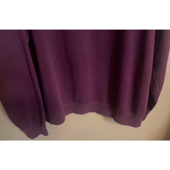 Cutter & Buck Men's Maroon Cotton Quater Zip Sweater Size XL - Picture 4 of 5